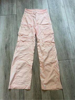 American Eagle Outfitters Pink Cargo Pants